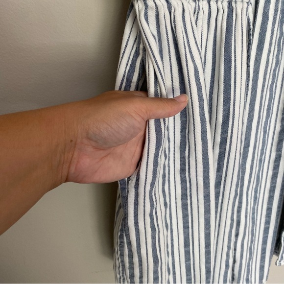 Japna Chambray Striped Dress Size M - Picture 7 of 10